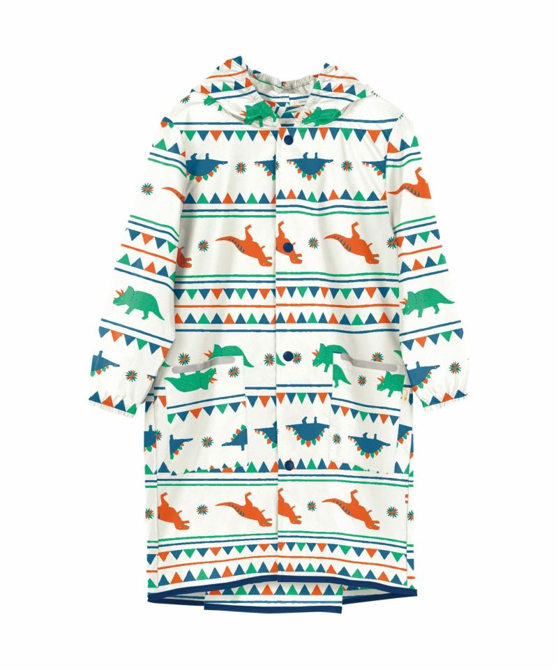 Medium size cute children's raincoat (with rain bag)