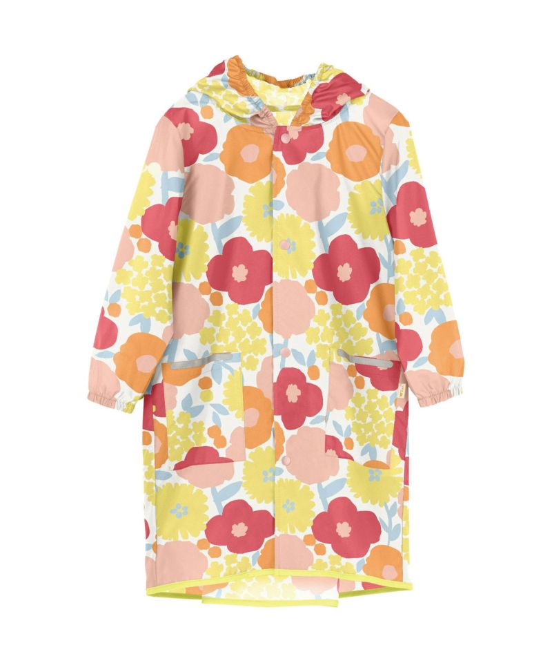 Medium size cute children's raincoat (with rain bag)