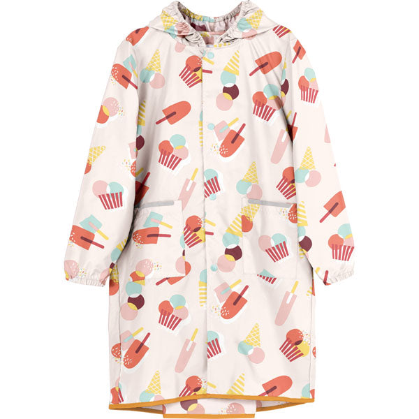 Medium size cute children's raincoat (with rain bag)