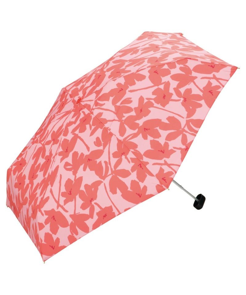 Elegant floral folding umbrella
