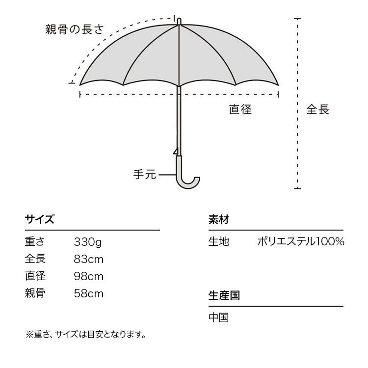 雪糕圖案長傘