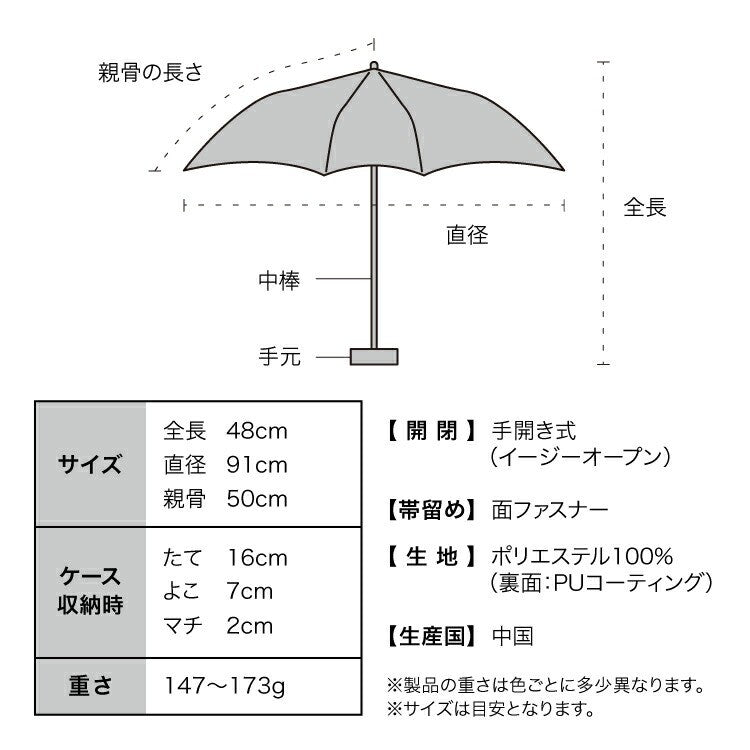 Aerial 微型折傘