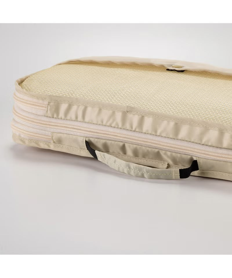 《預訂》ONDOO by Wpc. 極簡旅行壓縮收納袋｜拉鍊式厚度壓縮．網狀透氣設計．防水防污衣物收納袋 (165g)