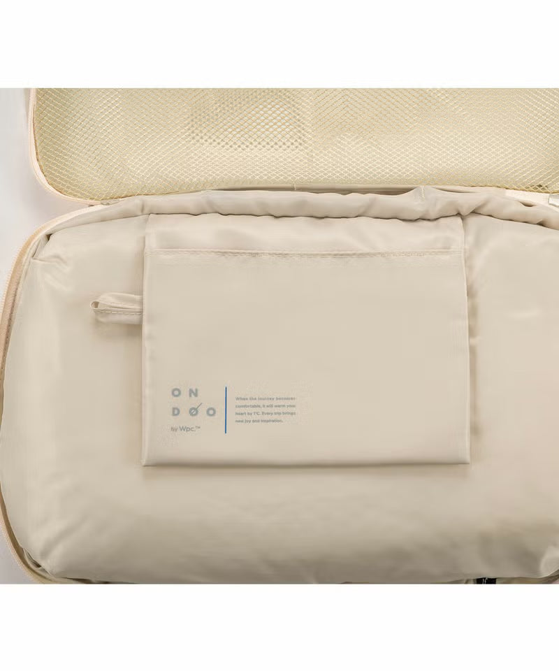 《預訂》ONDOO by Wpc. 極簡旅行壓縮收納袋｜拉鍊式厚度壓縮．網狀透氣設計．防水防污衣物收納袋 (165g)