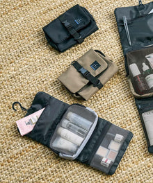 《預訂》ONDOO by Wpc. 多功能掛牆式旅行收納袋｜一掛即用大容量．防水防污．可拆卸內袋盥洗包 (110g / 140g)