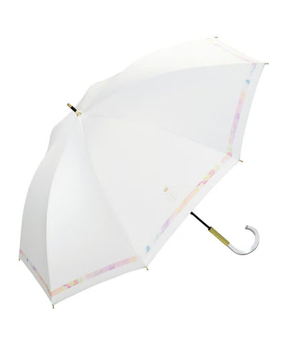 水彩暈染遮光降溫長傘｜隔熱降溫．完全遮光．晴雨兼用 (330g)