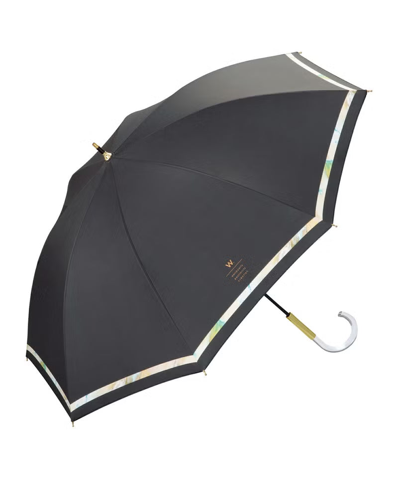 水彩暈染遮光降溫長傘｜隔熱降溫．完全遮光．晴雨兼用 (330g)