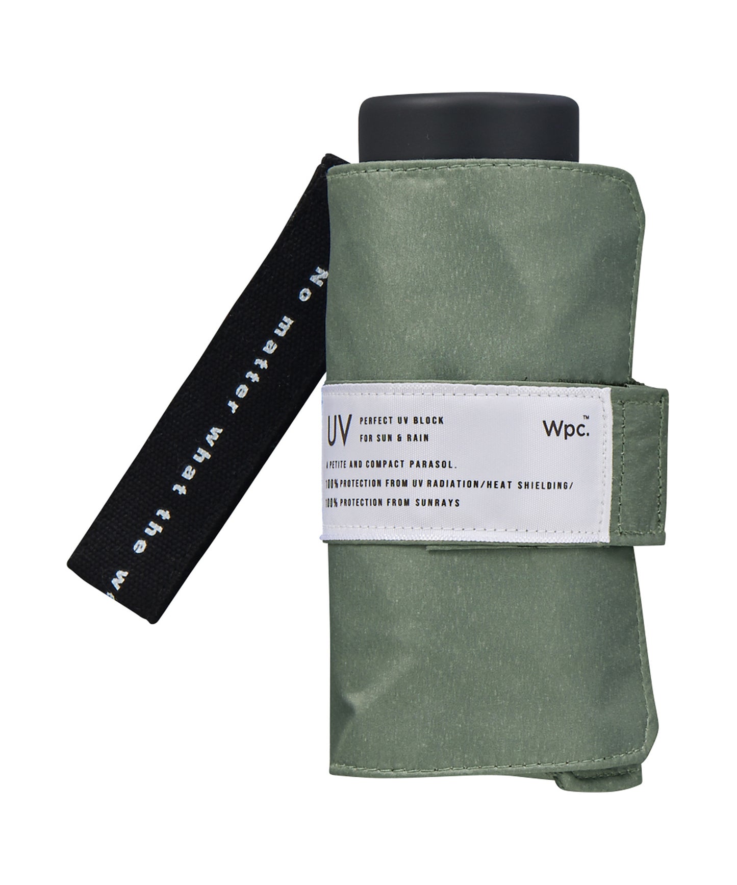Wpc. 史上最輕巧迷你摺傘｜隔熱降溫．超緊湊迷你口袋傘．晴雨兼用 (180g)