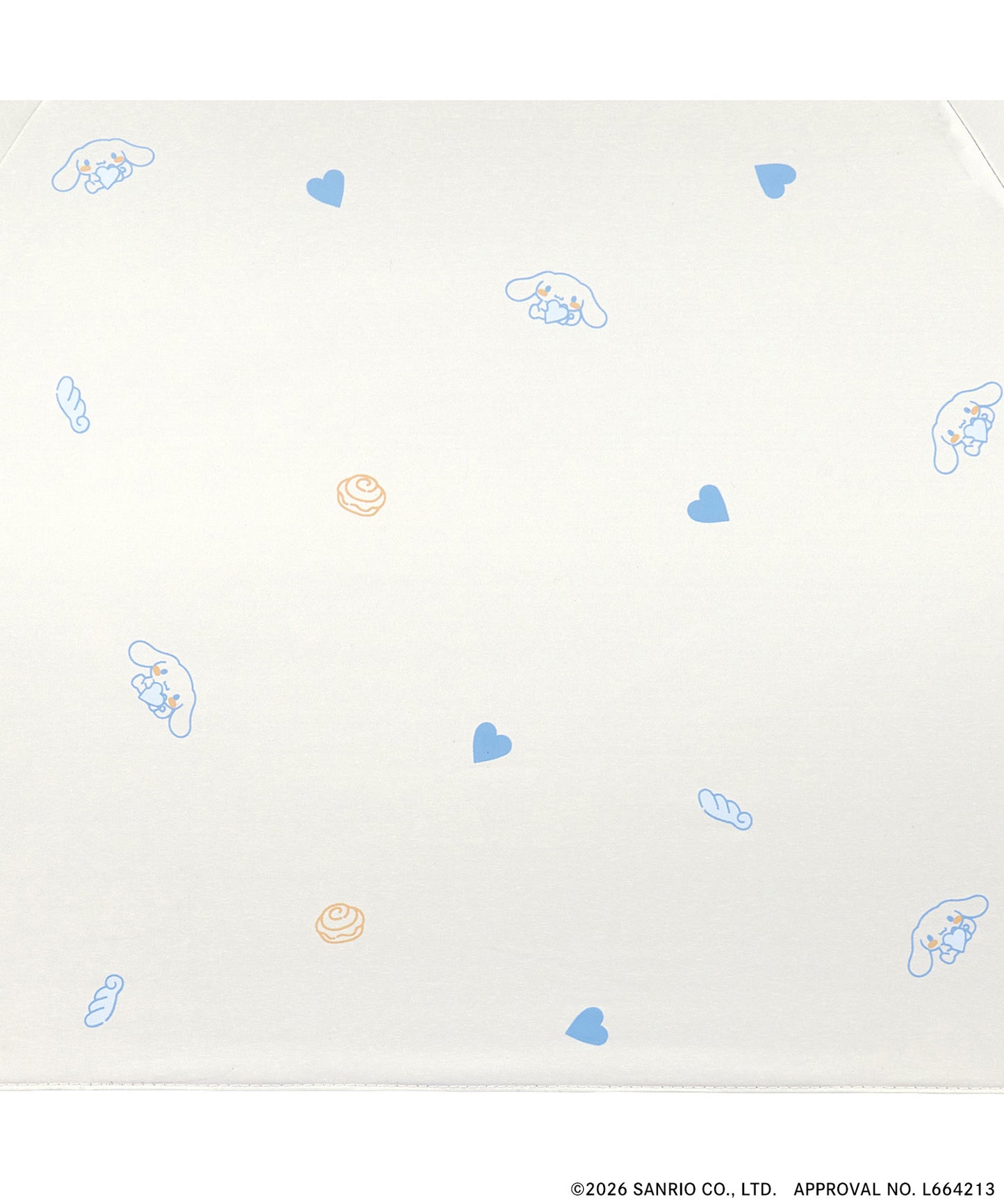 Sanrio X Wpc. 三麗鷗愛心摺疊傘｜愛心點綴 x 卡通形狀透明傘套 (240g)