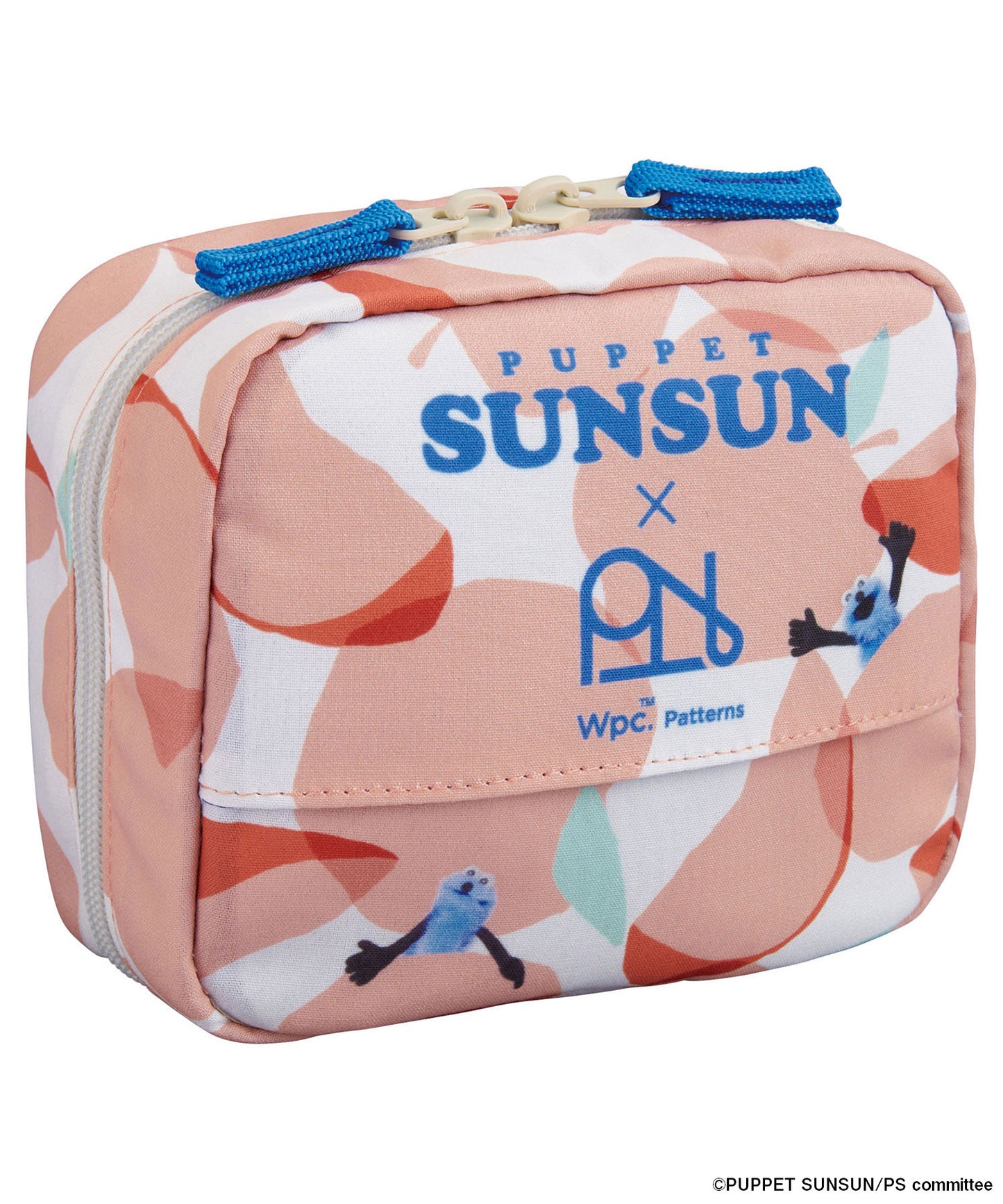 Puppet Sunsun X Wpc. 防水萬用化妝袋｜防水防汙．多層口袋．送禮佳品 (72g)