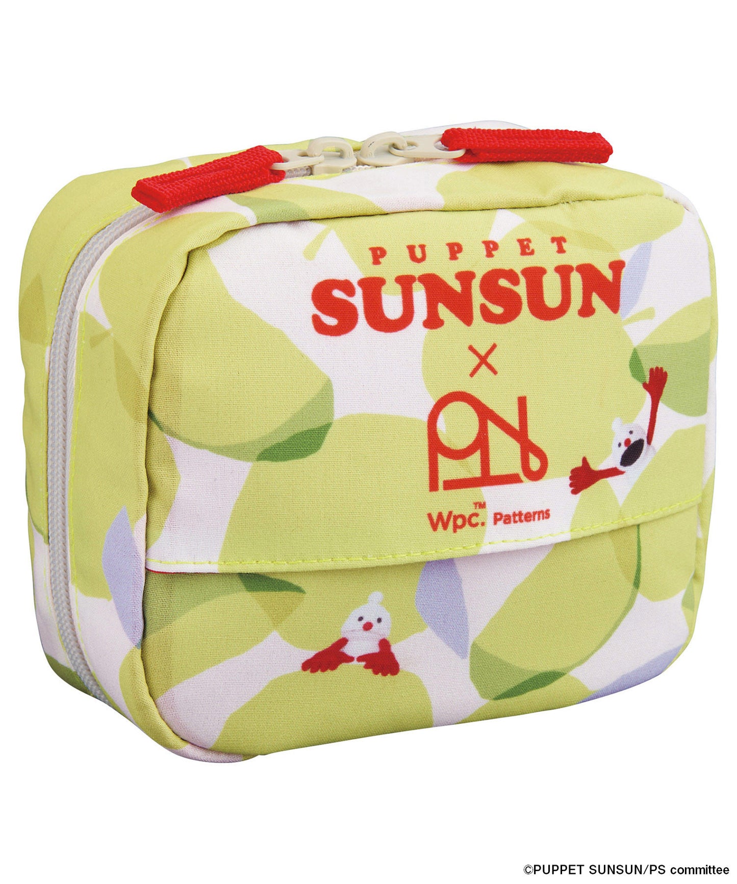 Puppet Sunsun X Wpc. 防水萬用化妝袋｜防水防汙．多層口袋．送禮佳品 (72g)