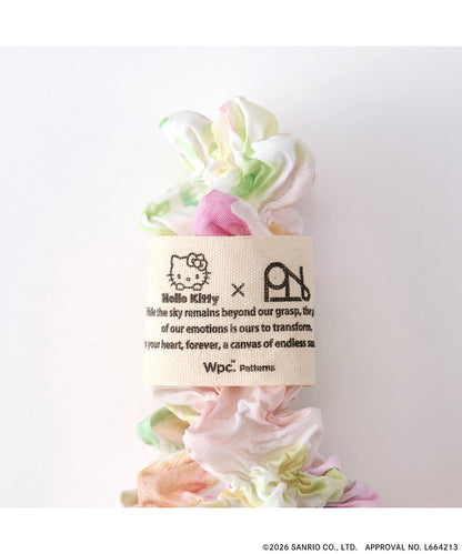 Sanrio X Wpc. 三麗鷗水彩紮染購物袋｜紮染環保袋．彈性收納袋．少女系禮物 (30g)