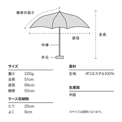 牡丹花花迷你折傘