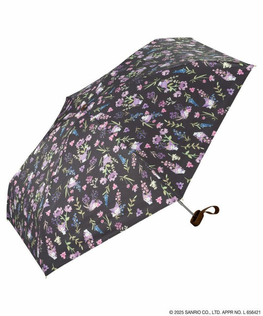 Sanrio Watercolor Floral Folding Umbrella