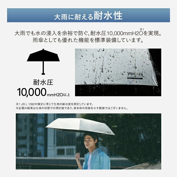 IZA降溫縮骨遮｜日系簡約・晴雨兩用・夏日降溫 (310g)