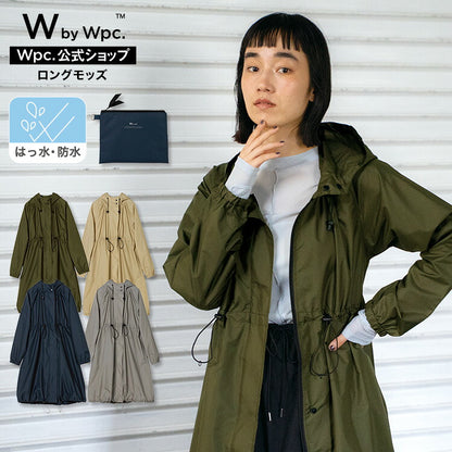 W by Wpc. R-010 長版時尚雨衣 | 都市機能風 | 防水防潑水 (270g)