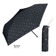 MINI PARASOL 超輕量星星圖案摺傘｜超輕量．遮光防UV．晴雨兼用 (125g)